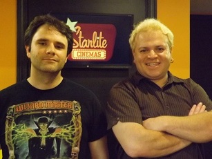 Andrew Bemis and Roger Froilan of Starlite Cinemas